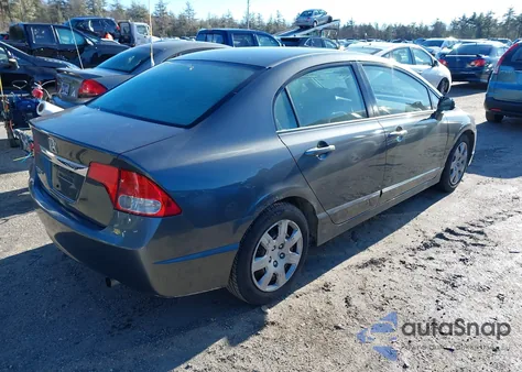 2010 Honda Civic Lx from USA, damaged, VIN 2HGFA1F57AH307289